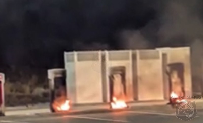 Another Day, Another Attack On Tesla By Eco-Terrorists - Superchargers In Massachusetts Go Up In Flames